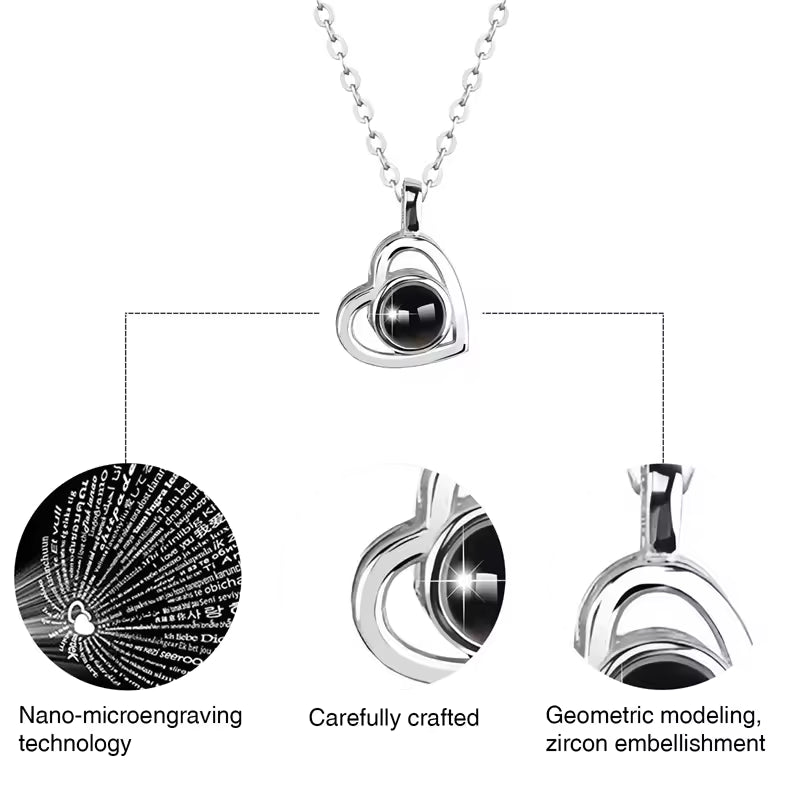 Collar con foto personalizada — Proyección de amor